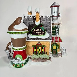 DEPT 56 COCOA CHOCOLATE WORKS NORTH POLE SERIES #805545 HAS BOX - Picture 1 of 19