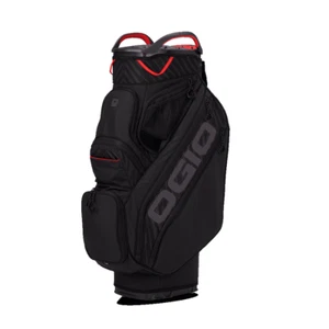 Ogio Woode Silencer Cart Golf Bag 15 Way Top Black Sport - New 2024 - Picture 1 of 1