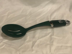 KitchenAid Silicone Slotted Spoon 13 1/2" Green - Picture 1 of 5