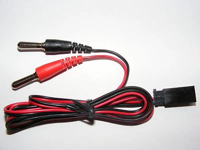  Ladekabel für Empfängerakku Graupner JR / HITEC -100cm Lang-  - Bild 1 von 2