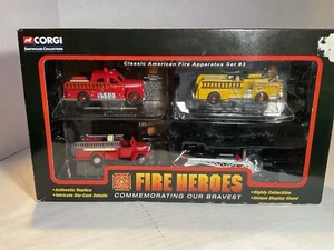 Corgi Fire Heroes Classic American Fire Apparatus Set #3  2002 - Picture 1 of 19