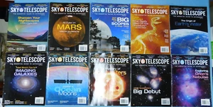 SKY & TELESCOPE magazine ~ 10-qty issues (2020, 2021, 2022, 2023) - Bild 1 von 3