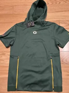 Nike NFL Green Bay Packers Therma Hoodie Sz S BNWT 906852 Men NWT Aaron Rodgers - Picture 1 of 10