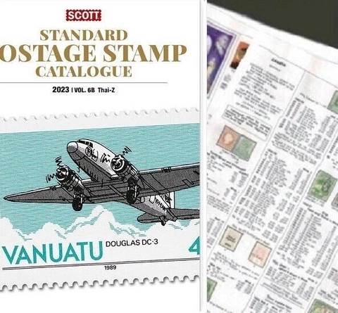 Uruguay 2023 Scott Catalogue Pages 541-632 Cover