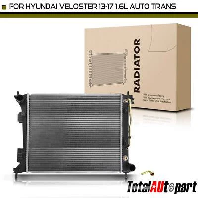 Радиатор с масляным радиатором трансмиссии для Hyundai Veloster 2013 2014-2017 L4 1,6 л - Изображение 1 из 4