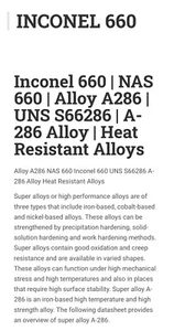 Inconel 690 | NAS 690 | UNS N06690/W | SB163 Alloy | 72” Seamless Tube - Picture 1 of 6