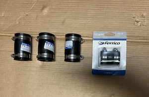 (3) Fernco 1-1/4 Zoll x 1-1/4 Zoll Flexible PVC Kupplung Kanal & Ablauf P1056-125 - Bild 1 von 1