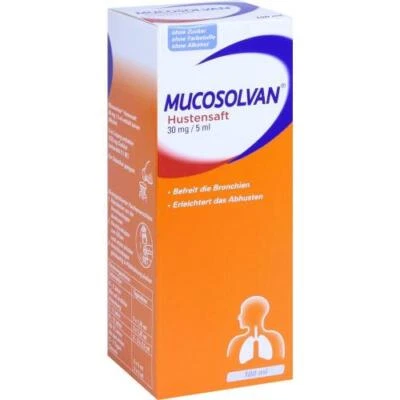 SANOFI-AVENTIS DEUTSCHLAND GMBH GB SELBSTMEDIKATION MUCOSOLVAN Saft 30 mg/5 ml 100 ml PZN 743422