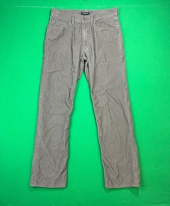 Banana Republic Corduroy Pants Men's 33x32* (32x31.5) Brown Straight Leg - Picture 1 of 15