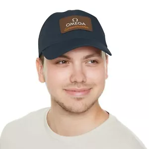 Rare Omega Speedmaster Leather Patch Hat - Picture 1 of 26