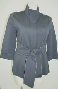 CHAQUETA BLAZER GRIS LUI ANTROPOLOGIE TALLA M D143 - Imagen 1 de 7