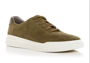 Zapatillas deportivas Cole Haan para hombre Grandpro Rally corte láser 11,5 W gamuza verde oscuro C33969 - Imagen 1 de 2