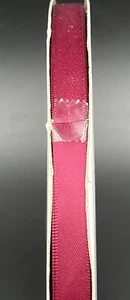3/8" x 100 yd Wine Double Face Satin Ribbon Roll NEW - Picture 1 of 3
