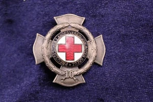 Preußischer Landesverein vom Roten Kreuz 10 Jahre Abzeichen 1.wk Orden - Bild 1 von 2