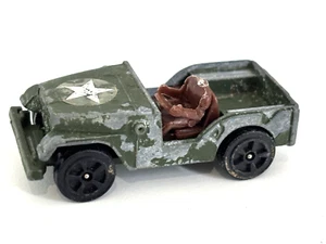 1974 Corgi No. 76 Willys US Military Jeep 4x4 in Matchbox Maßstab 1:64 Diecast A2 - Bild 1 von 14