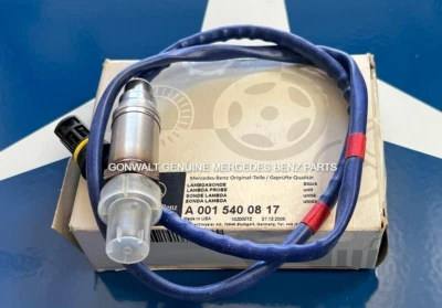 Mercedes Benz Genuine C43 AMG CLK430 CLK320 1998-2000 Oxygen Sensor 0015400817 - Image 1 of 3