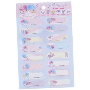 Kleine Zwillingssterne wasserdicht beschreibbar Name Aufkleber Siegel selbstlaminierend Etikett  - Bild 1 von 3