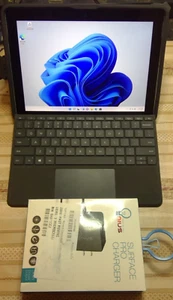 Microsoft Surface Go Pentium 8GB 128GB Win11 Keyboard and Kensington case bundle - Picture 1 of 7