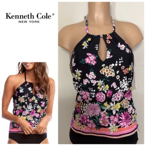 New. Kenneth Cole floral tankini. Small. Retails $84 - Picture 1 of 9