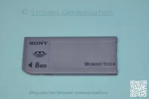 Genuine Sony 8MB Memory Stick MS Memory Card for Sony Cameras MSA-8A - Picture 1 of 4