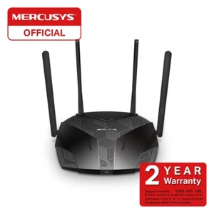 NEW Mercusys MR70X AX1800 Dual Band WiFi 6 Next-Gen Wireless Router Access Point - Picture 1 of 5