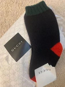 Gucci Authentic Baby 100 % Kaschmir Socken Größe 0-9 Monate - Bild 1 von 4