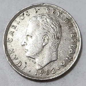 SPAIN 🇪🇦 25 PESETAS COIN 1982 (KING JUAN CARLOS I) - Picture 1 of 2