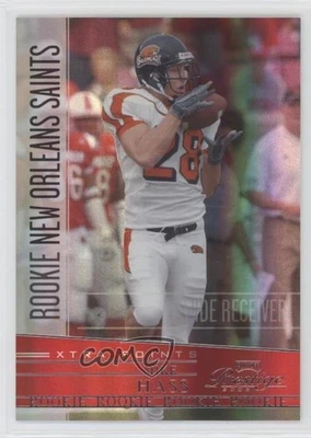 2006 Playoff Prestige Rookie Xtra Points Red /100 Mike Hass #228 Rookie RC - Image 1 of 2