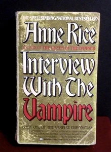 Interview mit der Vampirin Anne Rice 1989 grober Zustand Vintage PB Buch - Bild 1 von 6
