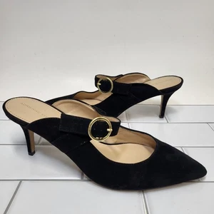 Mules de tacón de gamuza para mujer Adrienne Vittadini talla 10 M de EE. UU. - Imagen 1 de 7