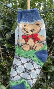 Women's Socks 100% Wool ,Warm , print Bear, size 8-9 . NEW - Bild 1 von 7