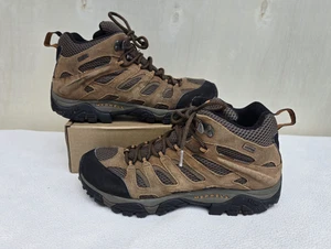 Merrell Moab 2 Mid scarpe impermeabili da uomo taglia 10 scarponi da trekking outdoor - Foto 1 di 10