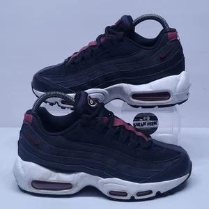 Nike Air Max 95 - UK Size 5 - Trainers Junior  Shoes Black Red  - Picture 1 of 12