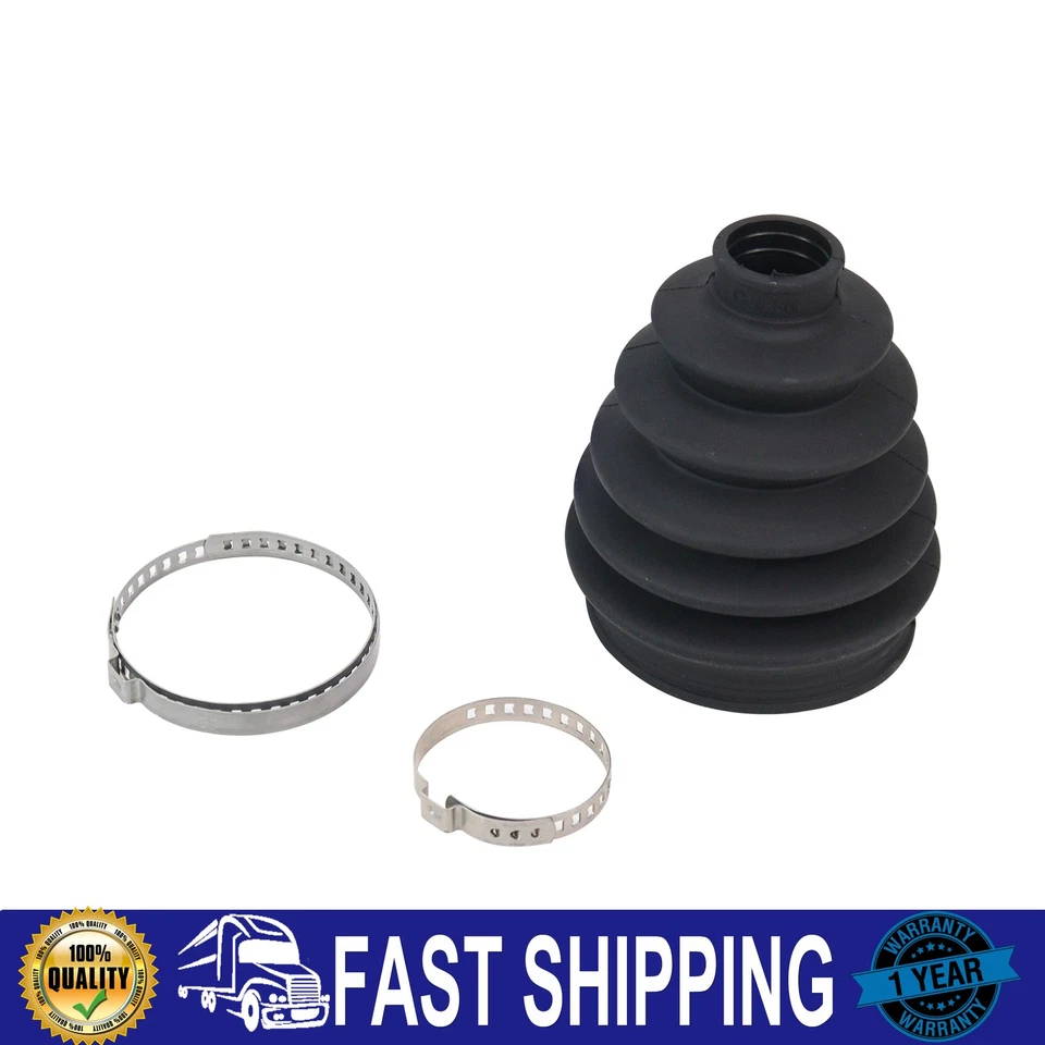 Outer CV Joint Boot Kit with Clamps for BMW X5 E70 2007 2008 2009 2010 2011-2013 - Imagem 1 de 1