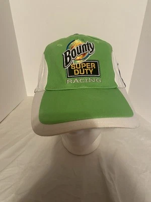 Gorra de colección Kevin Harvick Bounty Super Duty Racing verde con tirantes Nascar 33 Foto 1 de 4