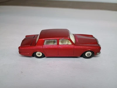 Matchbox Superfast Lesney #24 Rolls Royce Silver Shadow Maroon Red Thin Wheels - Image 1 of 4