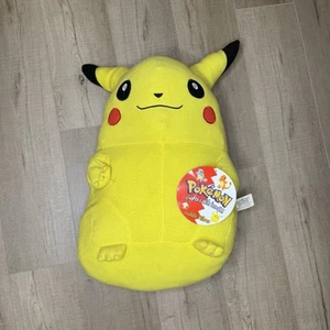 Vintage 2000 großes Pokemon Pikachu Kuschelkissen von Nintendo brandneu mit Etikett - Bild 1 von 11