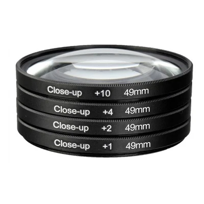 49-77mm +1+2+4+10 Close Up Macro Lens Filter for Camer Nikon Pentax Sony DSLR a - Image 1 of 4