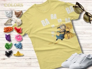 Camiseta con estampado de minion gigante - Camiseta gráfica divertida 100 % algodón, ropa inspirada en películas - Imagen 1 de 6
