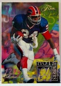 1994 Flair Hot Numbers #14 Thurman Thomas F4 - Picture 1 of 1