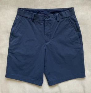Vineyard Vines Shorts Chino On The Go OTG Performance Golf Blue Men's Size 28 - Picture 1 of 5