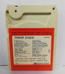 02141 STEREO 8 - POKER D'ASSI - Jessi King, Louis Lesgrand, Nino Soprano 1976 - Picture 1 of 4