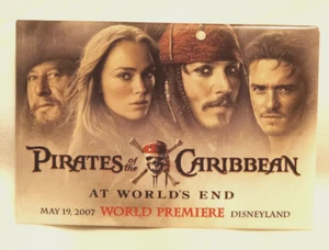 Prendedor de recuerdo Pirata del Caribe Premier Mundial Disneyland 19 de mayo de 2007 - Imagen 1 de 2