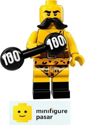 Lego 71018 Collectible Minifigure Series 17: No 2 - Circus Strong Man - SEALED - Image 1 of 4