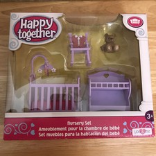 dolls house nursery set