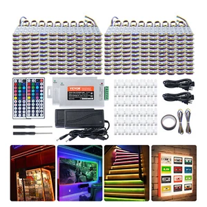 Uimoso 400PCS LED Storefront Lights 207 ft LED Module Lights 5050 SMD RGB 3-LED - Picture 1 of 12