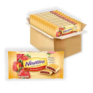 Newtons Soft & Fruit Chewy Strawberry Cookies, (Strawberry Bars), 12 - 10 Oz Pac - Picture 1 of 12