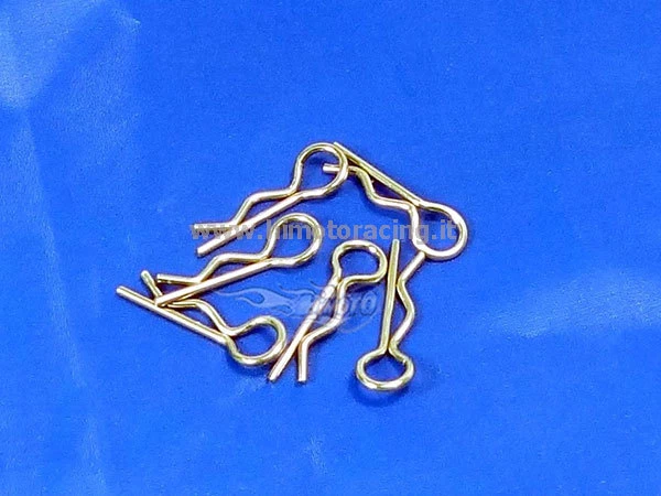 85734 Clip X Karosserie 6 Stücke Riegel Für 1:8 Body Shell Pins HIMOTO - Bild 1 von 1