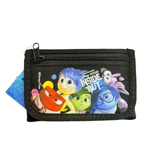 Disney Pixar Authentic Licensed Inside Out Children Trifold Wallet (BLACK) - Picture 1 of 4