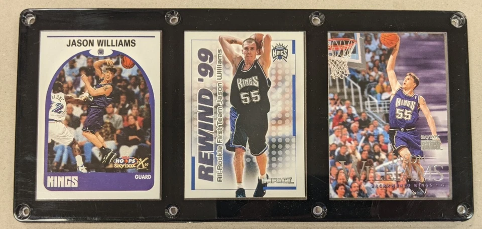 JASON WILLIAMS PLACA DE 3 CARTAS REYES SACRAMENTO Foto 1 de 1